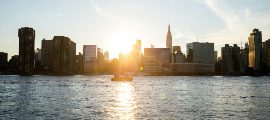 Boat on East River