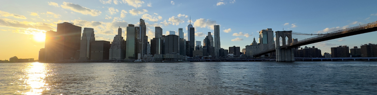 Brooklyn Bridge sunset