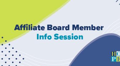 Affiliates Board Info Session