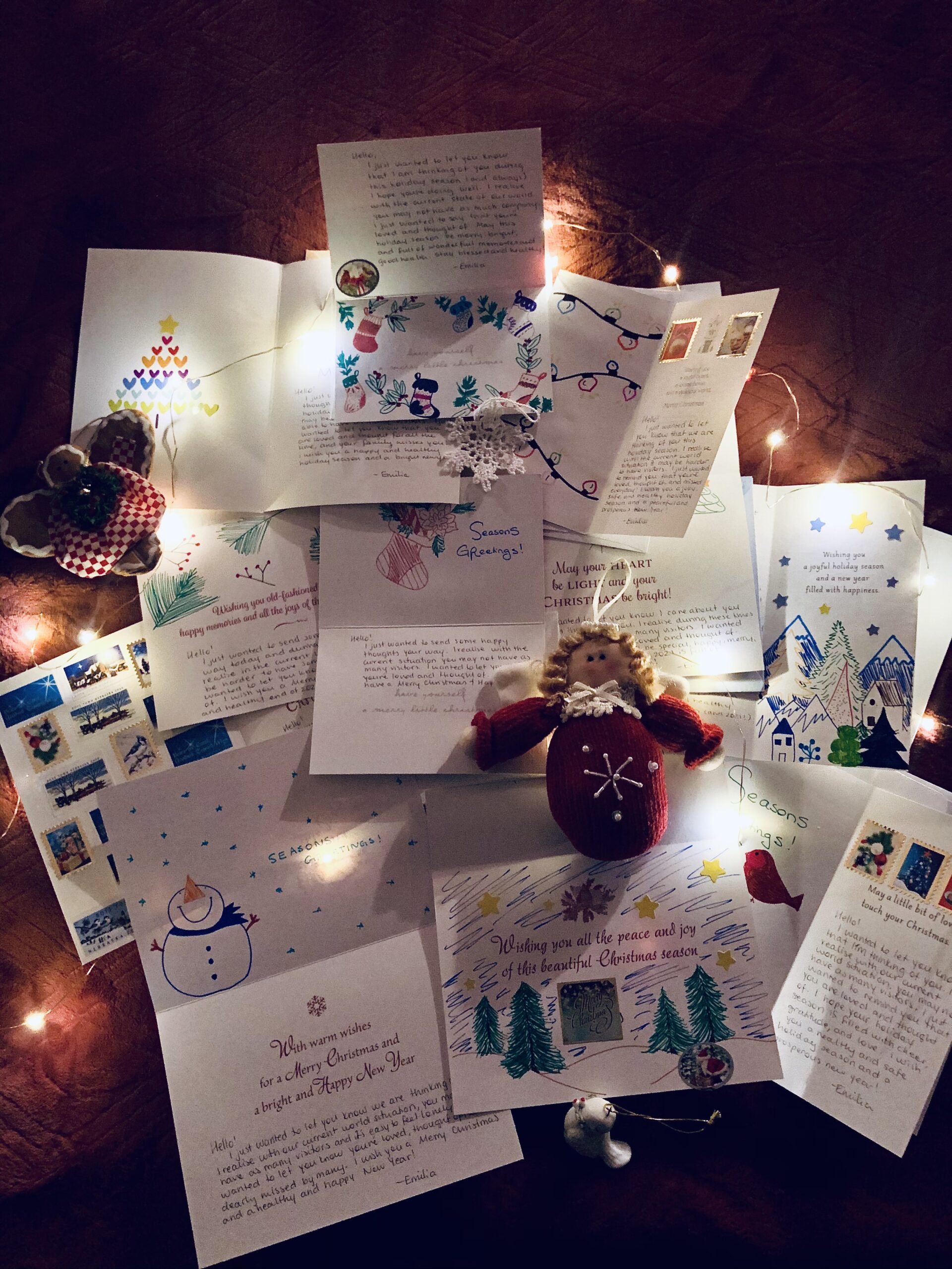 UESRNC Christmas cards