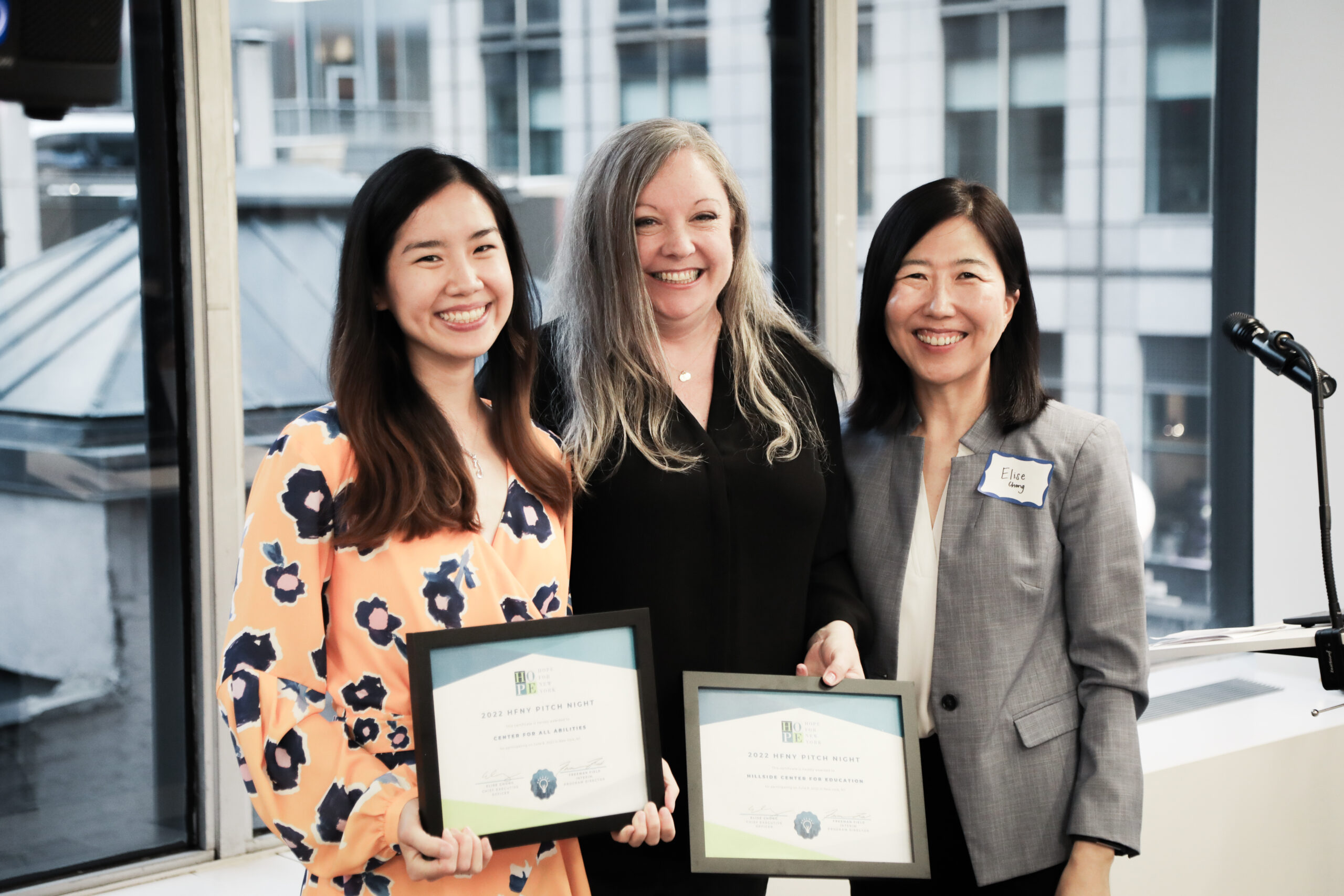 Pitch Night 2022 Center for All Abilities Hillside Center for Education