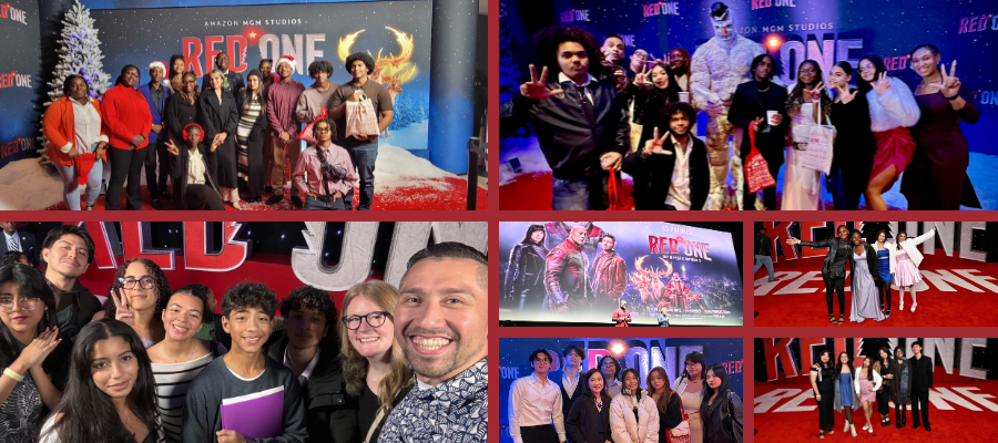 8 Affiliates Experience Christmas Joy at Red One Movie Event