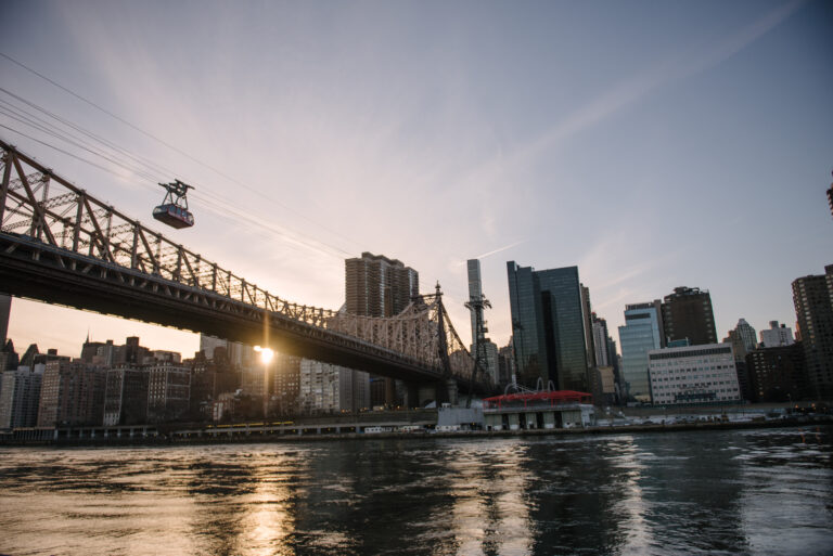 NYC skyline Roosevelt Island